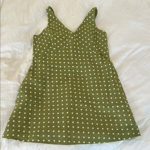 Polka Dot Dress with Pockets
